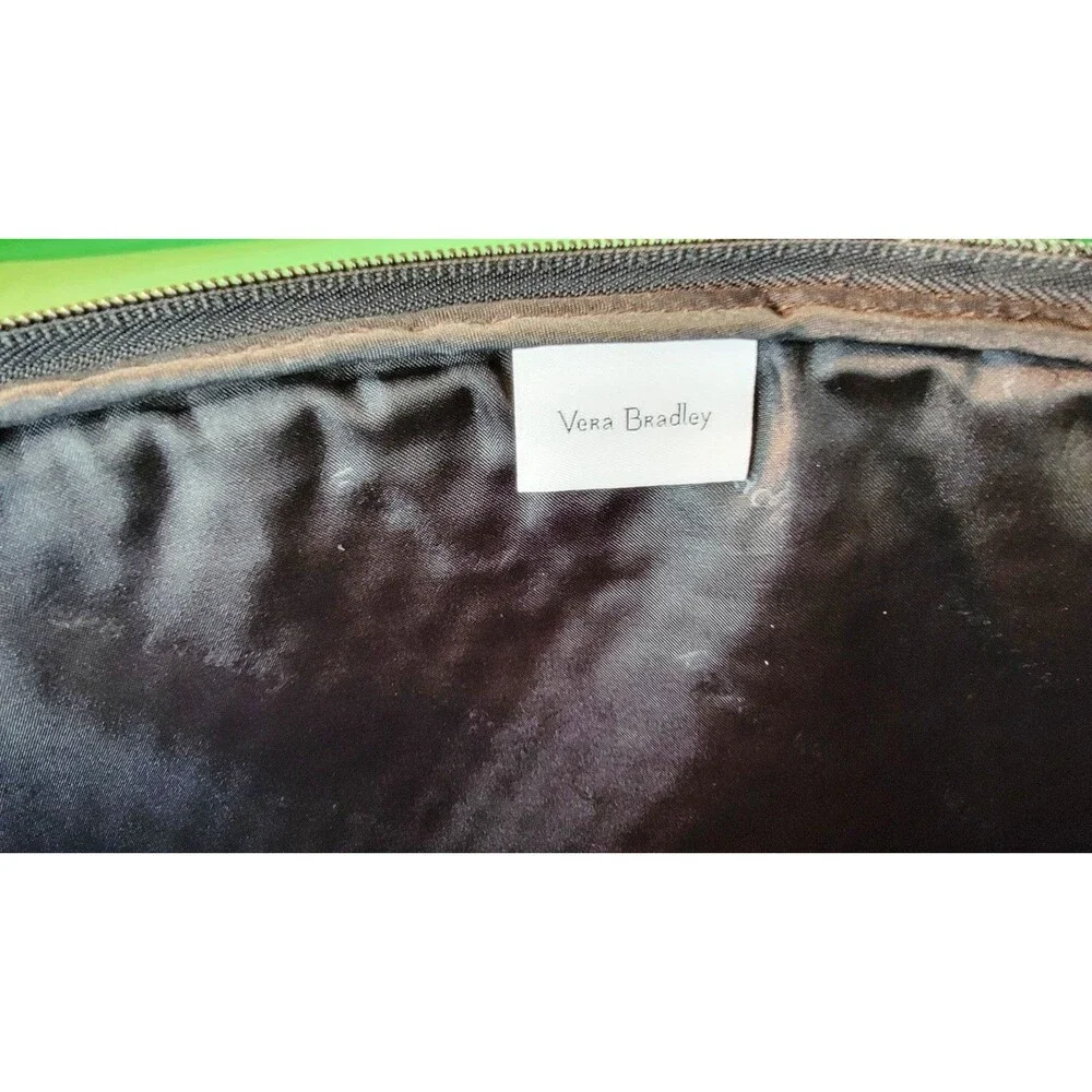 Vera Bradley Tablet Laptop 14in Sleeve Holder Sierra Stream Quilted Zip EUC